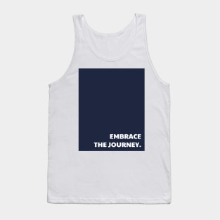 Blue Embrace The Journey Tank Top